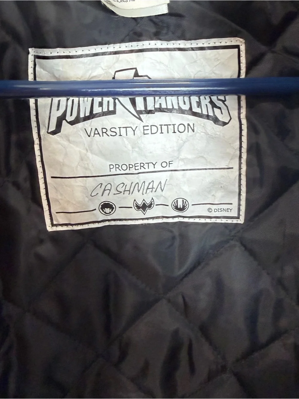 Rare Vintage  Power Rangers Ninja Storm Red Ranger Varsity Jacket